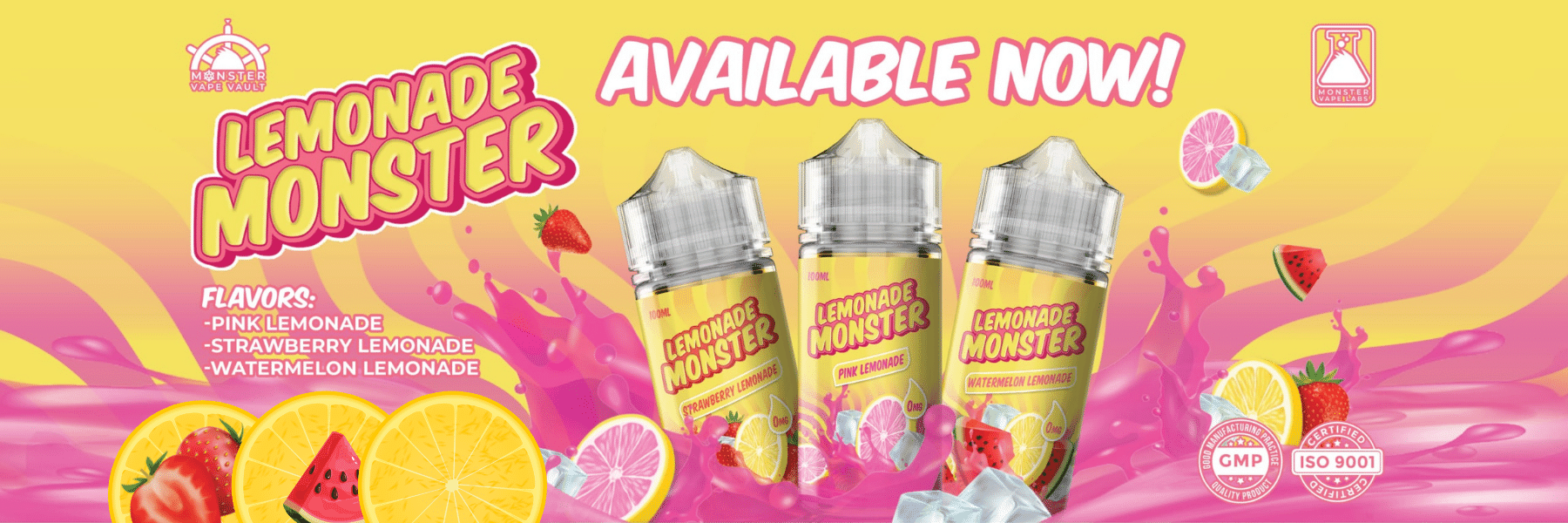 Lemonade Monster Vape Juice | Vapelink Australia