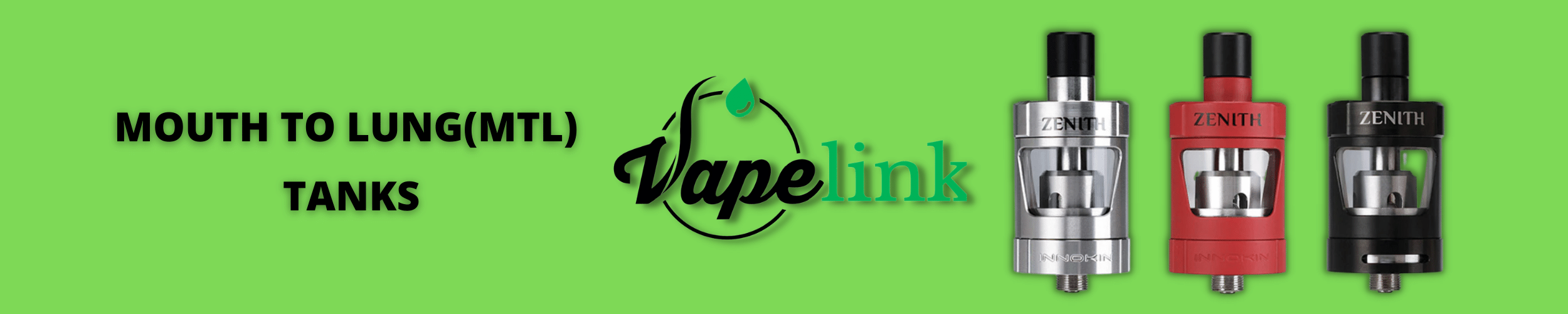 Mouth To Lung(MTL) Vape Tanks | Vapelink Australia