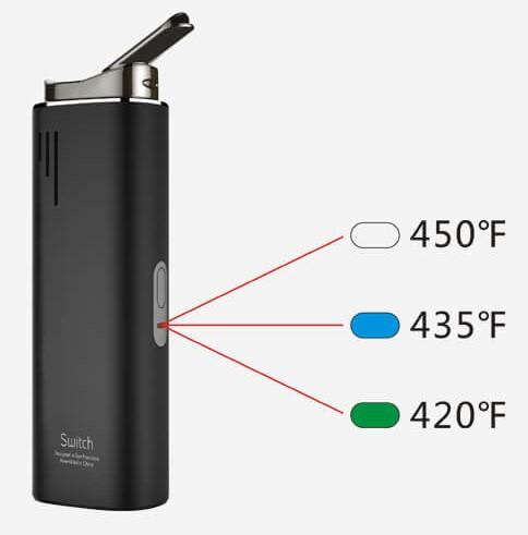 Airistech Airis Switch Premium Herb/Oil/Wax Vaporizer Kit Unique 3 in 1 Design