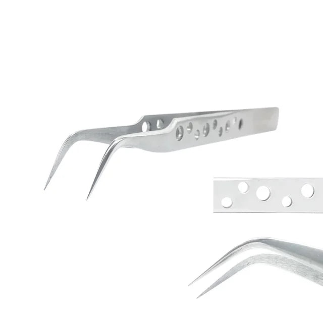 Anti-Static Precision Stainless Curved Tip Tweezers