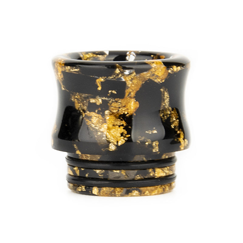 AS201 Resin & Gold Flakes 810 Drip Tip Mouthpiece 1pc Pack
