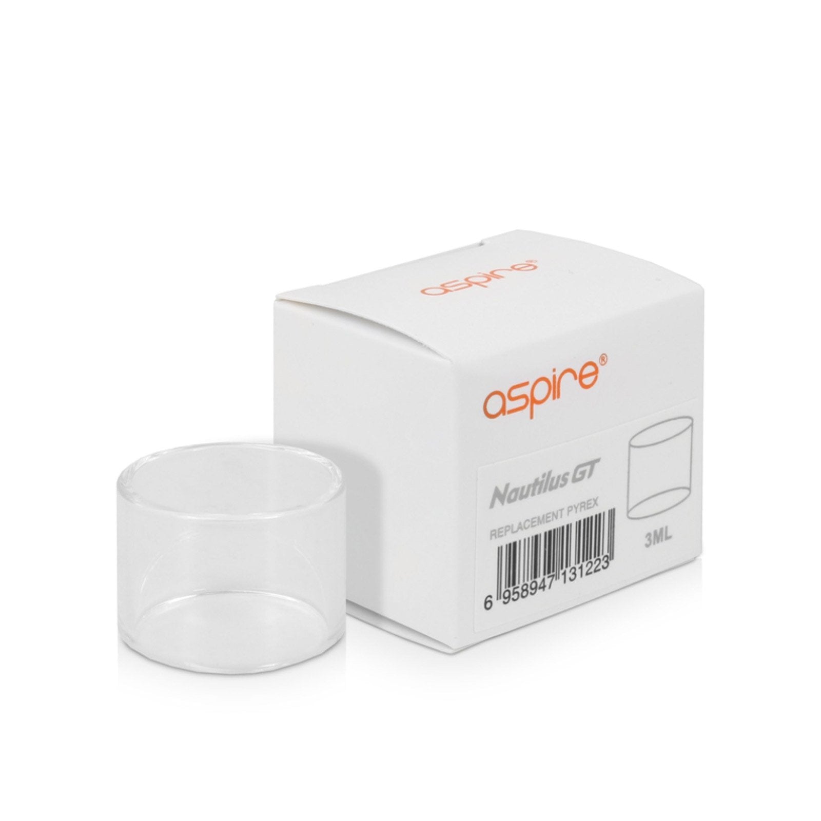 Aspire Nautilus GT Replacement Pyrex Glass 3ml