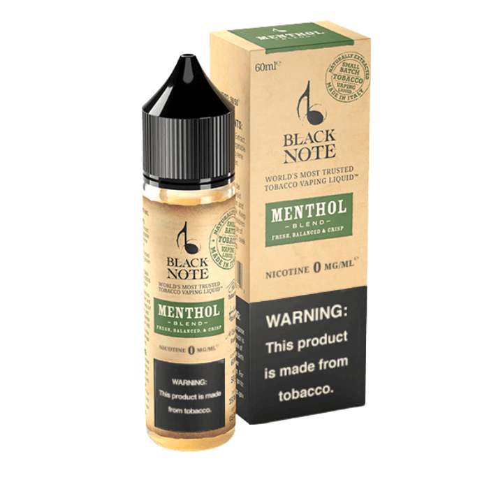 Black Note - Menthol (Fresh, Balanced & Crisp) 60ml