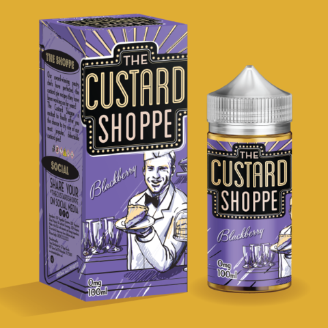 The Custard Shoppe - Blackberry 100ml