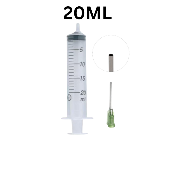 Blunt Needle Syringe For E-Liquid Mixing 3ml/5ml/10ml/20ml/30ml/50ml