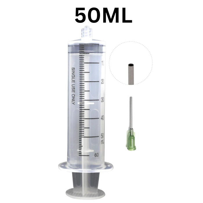 Blunt Needle Syringe For E-Liquid Mixing 3ml/5ml/10ml/20ml/30ml/50ml