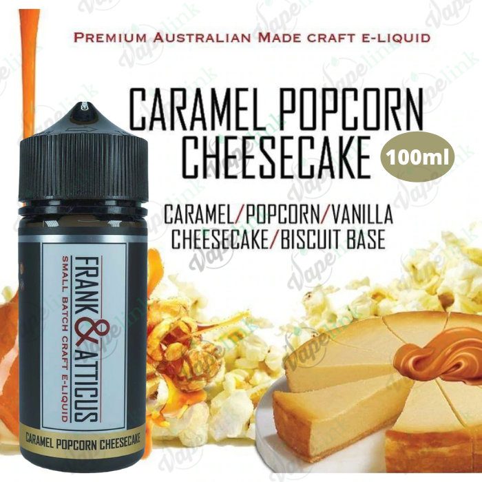 Frank & Atticus - Caramel Popcorn Cheesecake 100ml