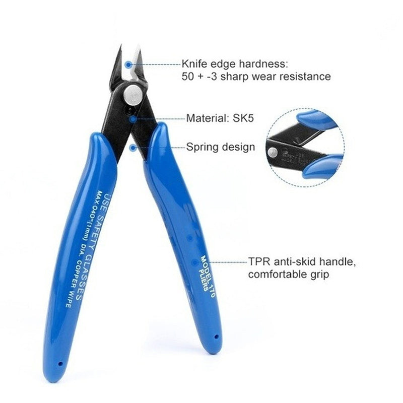 Diagonal Carbon Steel Pliers