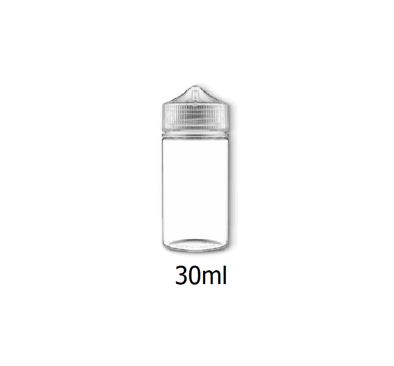 Empty Chubby Liquid Bottle  - 30/60/100/120ML