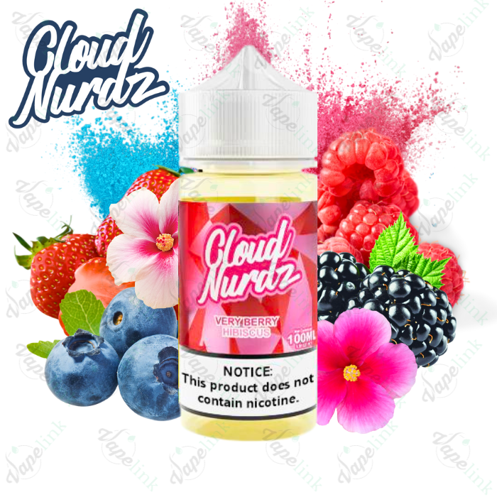 Cloud Nurdz - Very Berry Hibiscus 100ml