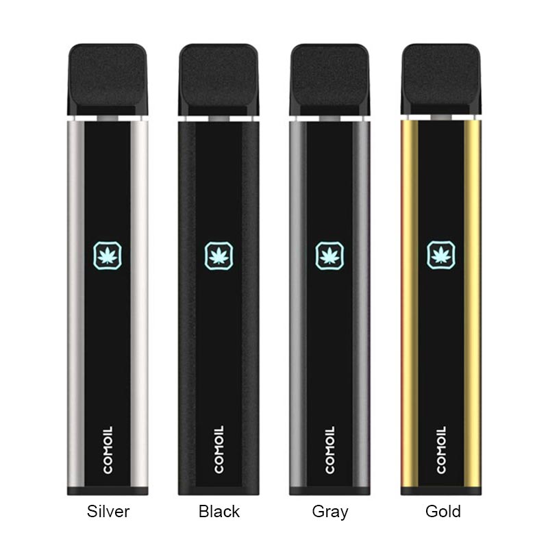 COMOIL Disposable Vaporizer Device For Use With THC & CBD Oils And Preheat Function