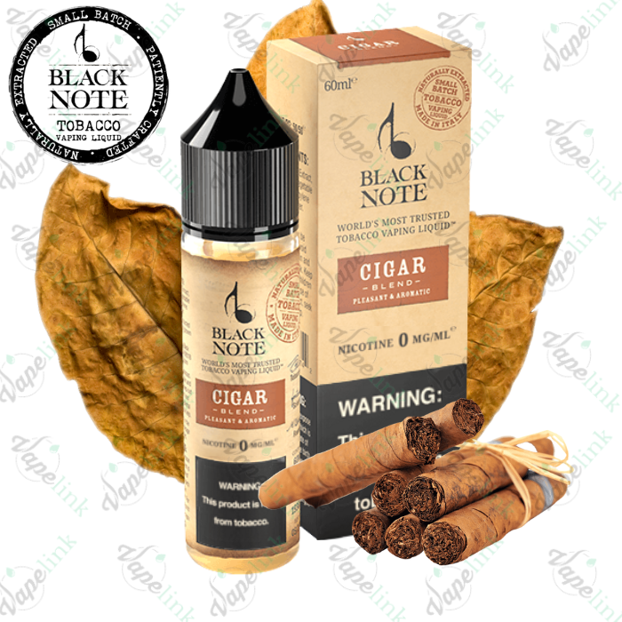 Black Note - Cigar (Pleasant & Aromatic) 60ml