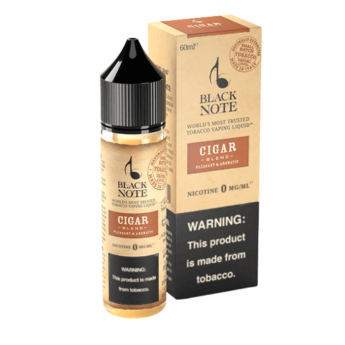 Black Note - Cigar (Pleasant & Aromatic) 60ml
