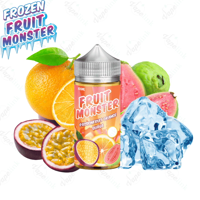 Monster Vape Labs | Frozen Fruit Monster | Passionfruit Orange Guava ICE 100ml