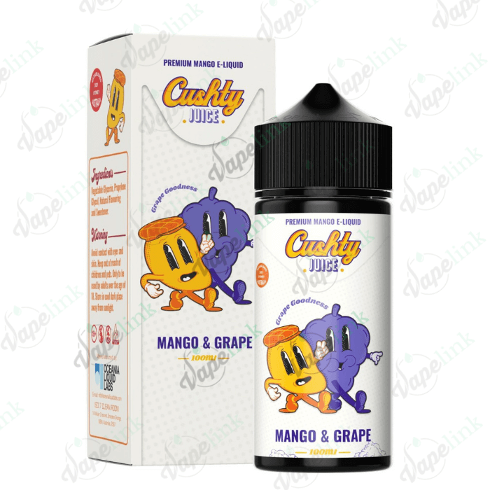 Cushty Juice - Mango and Grape 100ml