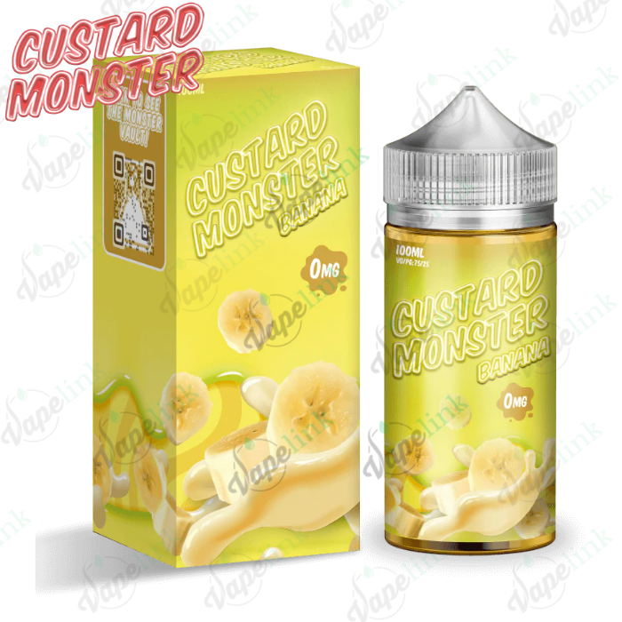 Monster Vape Labs | Custard Monster | Banana 100ml