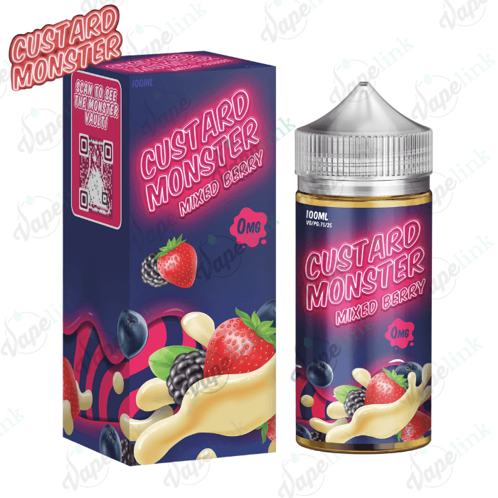 Monster Vape Labs | Custard Monster | Mixed Berry 100ml