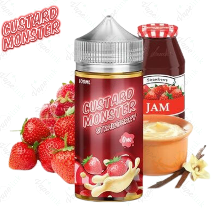 Monster Vape Labs | Custard Monster | Strawberry 100ml