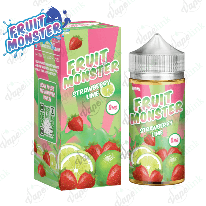 Monster Vape Labs | Fruit Monster | Strawberry Lime 100ml