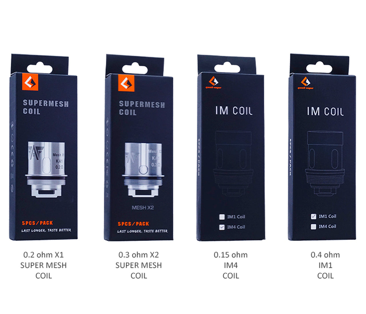 Geekvape IM and Super Mesh Coils (5pcs/pack) Supermesh