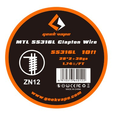 Geekvape Stainless Steel Coil Wires SS