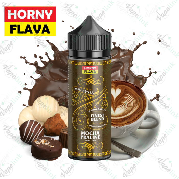 Horny Flava | Tobacco Series | Mocha Praline 120ml