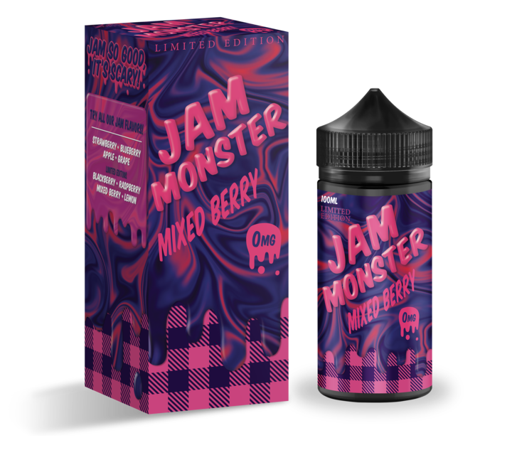 Monster Vape Labs | Jam Monster | Mixed Berry 100ml