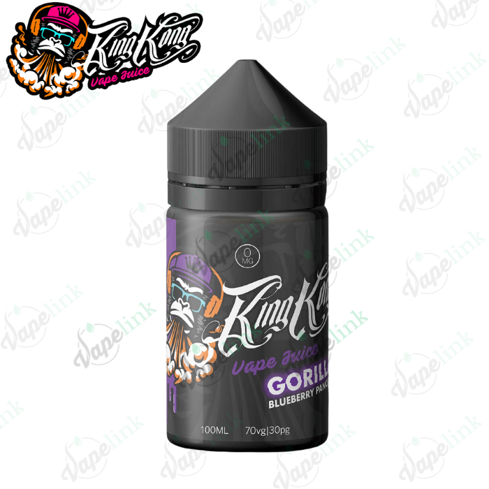 King Kong Vape Juice - Gorilla - Blueberry Pancakes 100ml