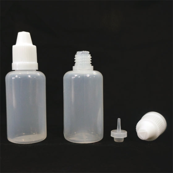 Soft Empty Plastic Bottle Semi-transparent LDPE Needle Tip Bottle 5ml/15ml/30ml/60ml/120ml