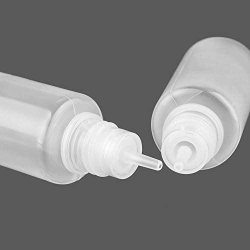 Soft Empty Plastic Bottle Semi-transparent LDPE Needle Tip Bottle 5ml/15ml/30ml/60ml/120ml