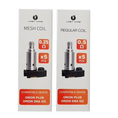 Lost Vape Orion DNA Plus Coils (5pc/pack)