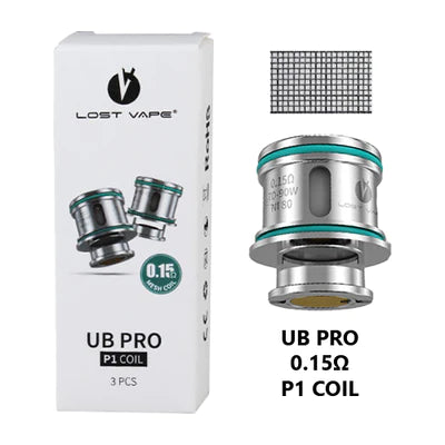 Lost Vape UB Pro Tank Replacement Coils (3pcs/pack)