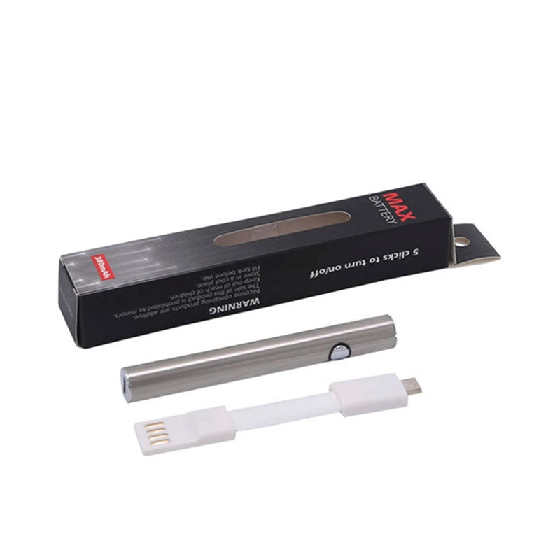 Max Battery - Vape Pen Battery 380mAh - For Use With CBD/THC Cartridges