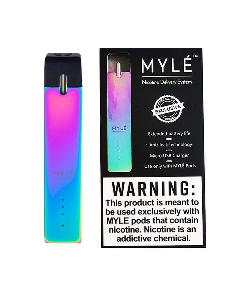 Myle All in One Pod Starter Kit 240mAh + Bonus 4 pack Empty Refillable cartdridges