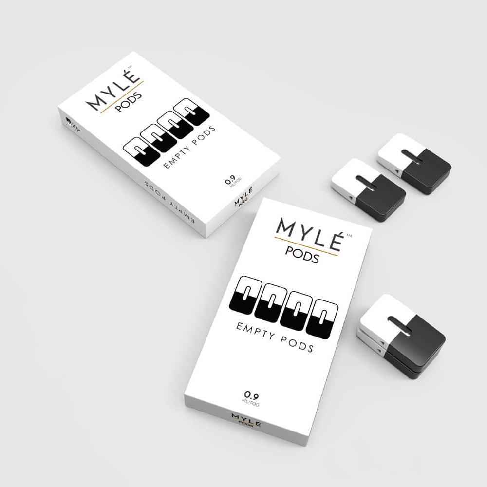 Mylé Empty Pod Cartridge (4pcs/pack) non magnetic version