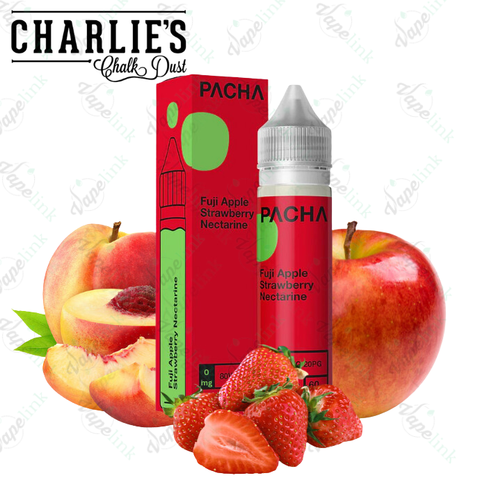 Charlie's Chalk Dust | Pacha Mama | Fuji Apple Strawberry Nectarine 60ml