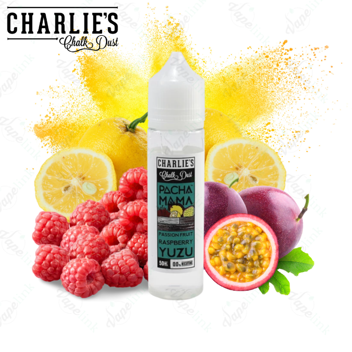 Charlie's Chalk Dust | Pacha Mama | Passion Fruit Raspberry Yuzu 50ml