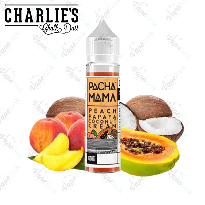 Charlie's Chalk Dust | Pacha Mama | Peach Papaya Coconut Cream 60ml