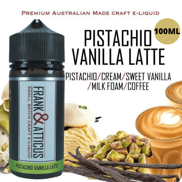 Frank & Atticus - Pistachio Vanilla Latte 100ml