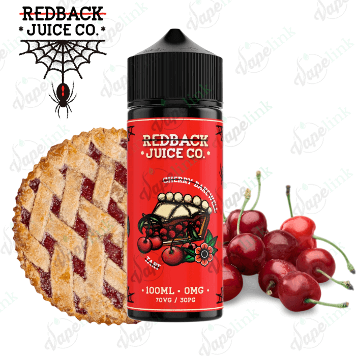 Redback Juice Co. | DESSERTS | Cherry Bakewell Tart 100ml