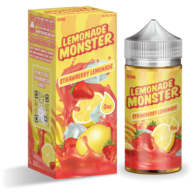Monster Vape Labs | Lemonade Monster | Strawberry Lemonade 100ml