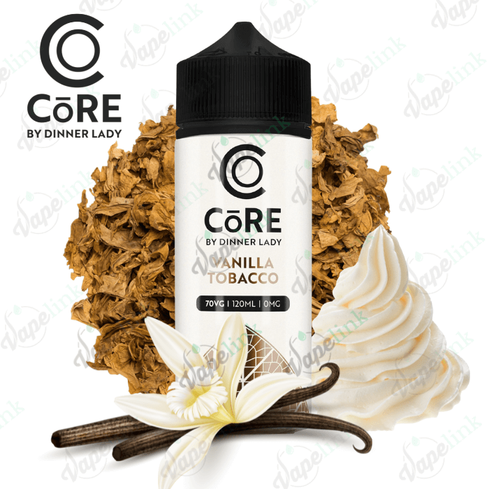 Dinner Lady | Core | Vanilla Tobacco 120ml