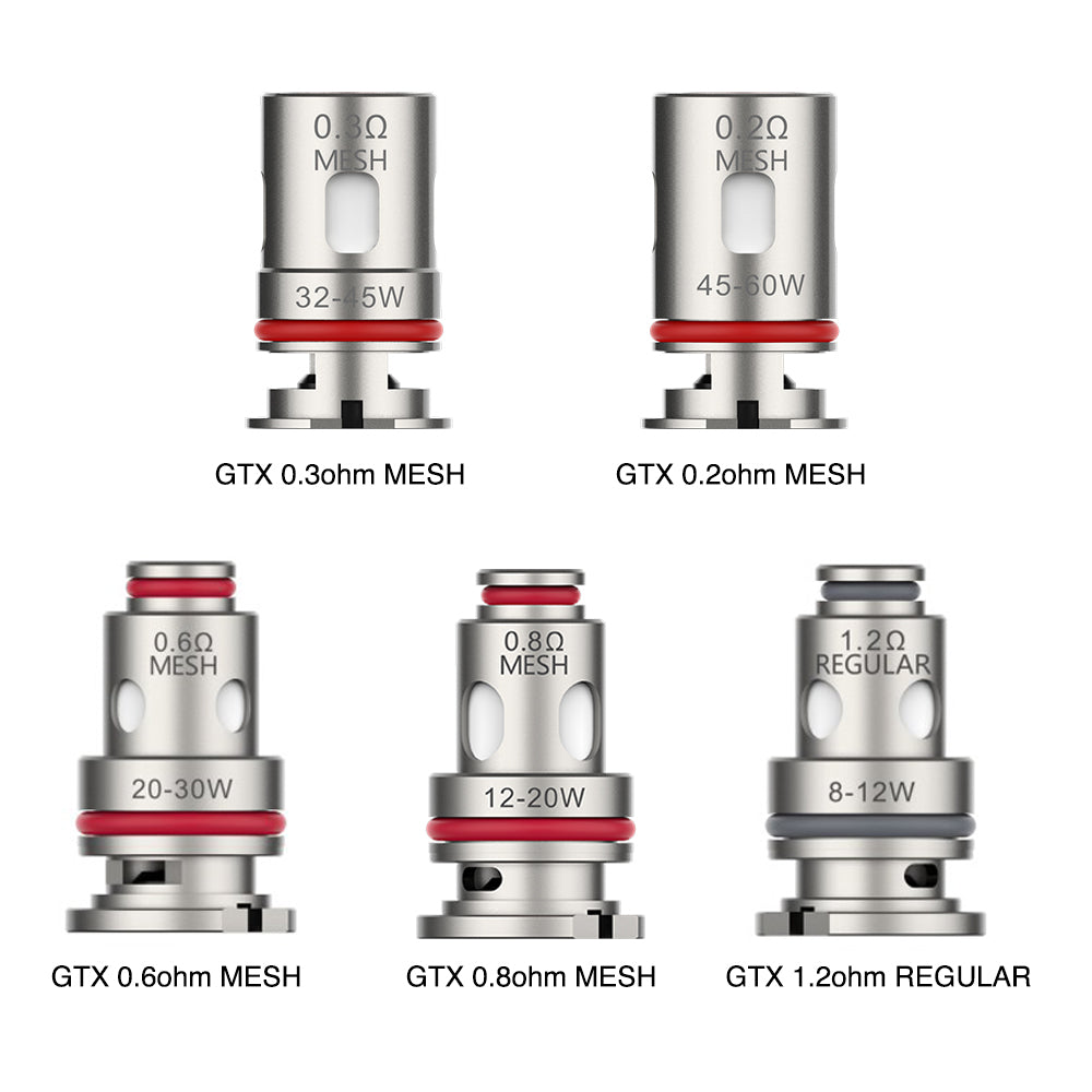 Vaporesso GTX Coils (5pcs/pack)