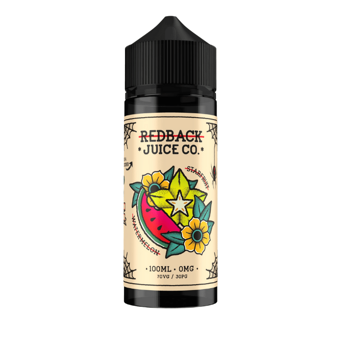 Redback Juice Co. - Starfruit Watermelon 100ML