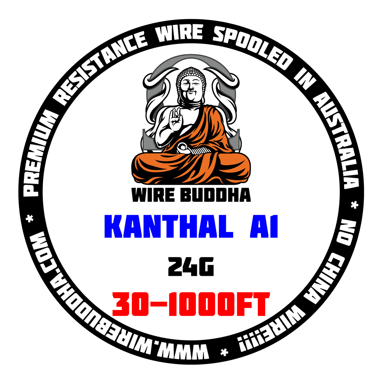 Buddha Wire - 30FT / Kanthal A1 or Nichrome 80