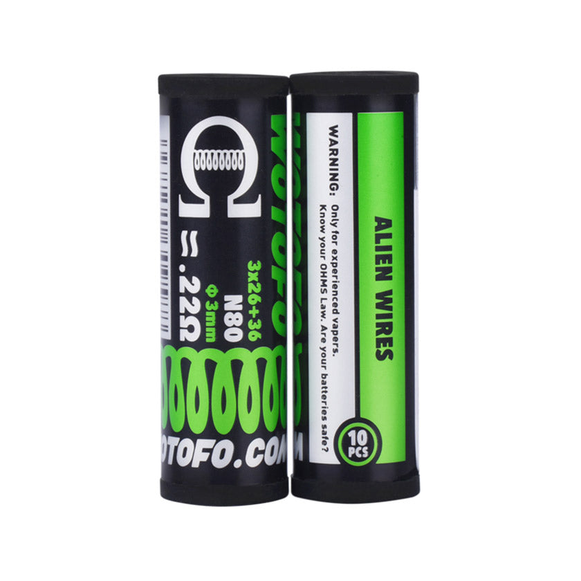 WOTOFO Prebuilt Coils (10pcs)